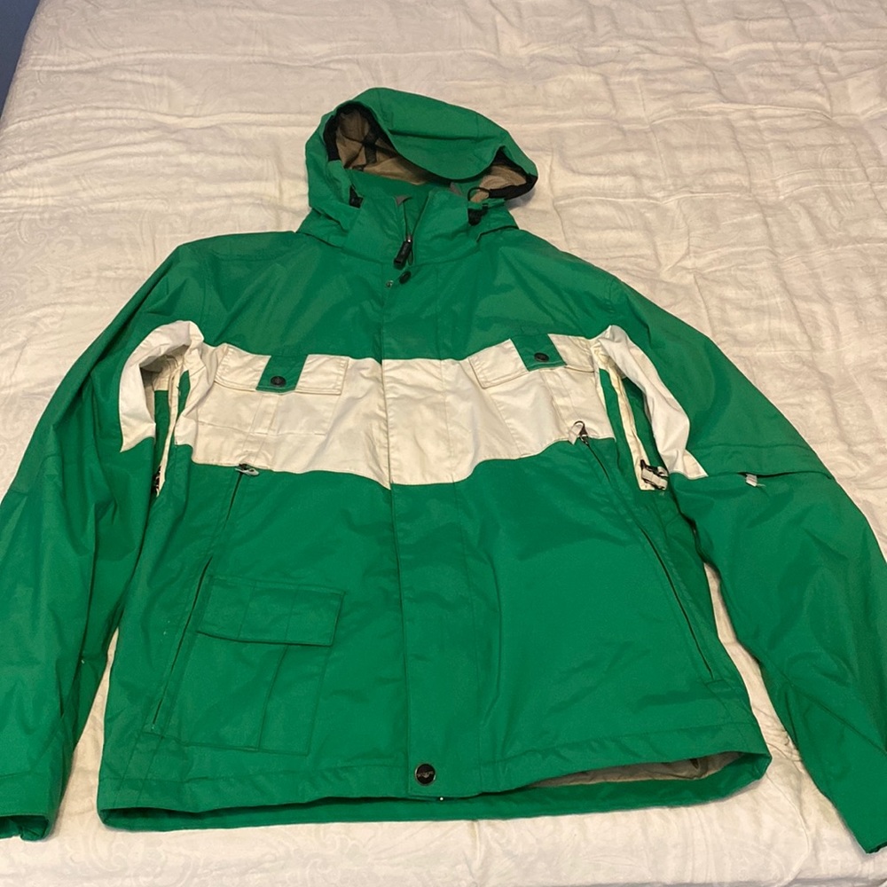 Session ski/snowboarding jacket💚